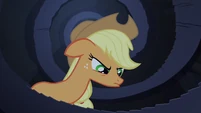 Applejack's angry pout.