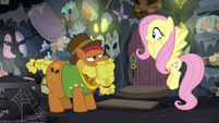 Fluttershy excited to meet Cattail S7E20