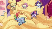 Rainbow's friends groan at her joke PLS1E1b.png (1.16 MB)