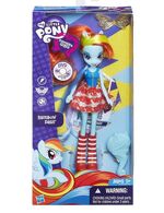 Rainbow Dash Equestria Girls standard doll package