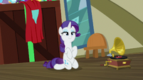Rarity looking proud of herself S9E19
