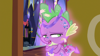 Spike "I fell asleep on somepony's present" MLPBGE