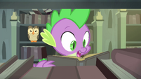 Spike -there's gotta be something in here somewhere- S4E23