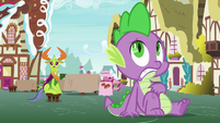 Thorax notices Ember yelling at Spike S7E15