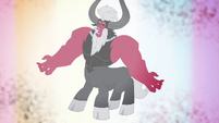 Tirek is getting smaller from his steroids disease...