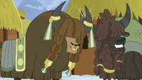 Unnamed yaks bumping their horns S7E11