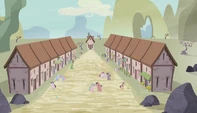 "This is where the map sent us? It looks like the most boring place in Equestria."