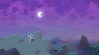 Celestia and Luna reach top of the mountain S9E13