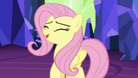 Fluttershy laughing close-up S5E22