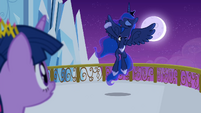 Luna singing "spread out your wings and soar" S4E25