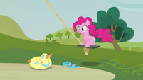 Pinkie Pie 'Actually, I'm probably still on my way down now' S3E3