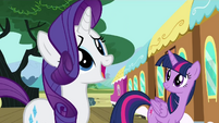 Rarity imagining her week in Manehattan S4E8