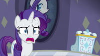 Rarity with her jaw hanging open S8E4