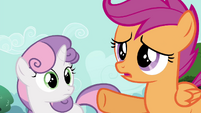 Scootaloo "She's using somepony else" S4E15