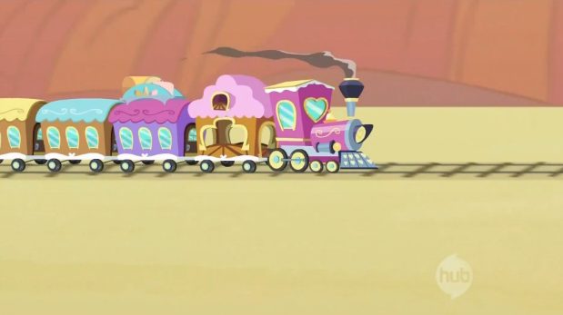 my little pony friendship express train