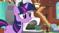 Twilight Sparkle really doesn't want her dragon-fearing friend to miss this rare event.