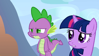 Poor Spike.