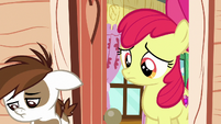 Apple Bloom watches Pip walk away disappointed S7E21