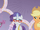 Applejack disapproves Rarity's fashion choice S1E14.png