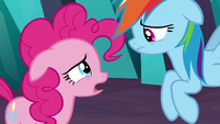 Pinkie "nothing about this is funny" S9E2