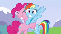 A little too tight Pinkie.