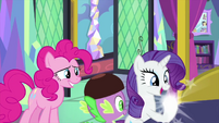 Rarity's hoof returns to normal MLPS2