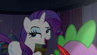 Rarity "I realize this is last-minute" S9E19