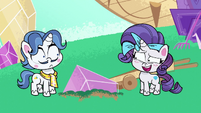 Rarity "didn't see you there" PLS1E5a