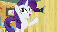 Rarity "it's a treehouse!" S7E6