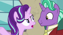Starlight asks her father what's going on S8E8