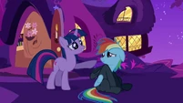 Twilight is okay with what Rainbow Dash said S2E16