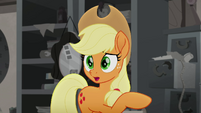 Applejack "did y'all see that?" MLPRR