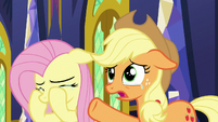 Applejack "what if we don't stay friends?!" S9E26