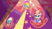 Celestia and judges look displeased PLS1E1b