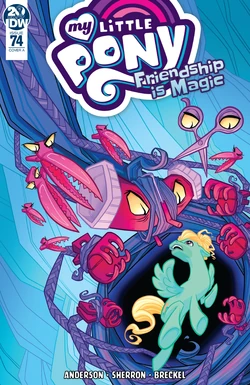 Comic issue 74 cover A