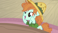 Peach Fuzz fangirling at Daring Do S9E21