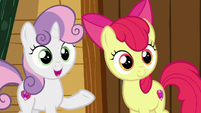 Sweetie Belle "they could help each other!" S7E21