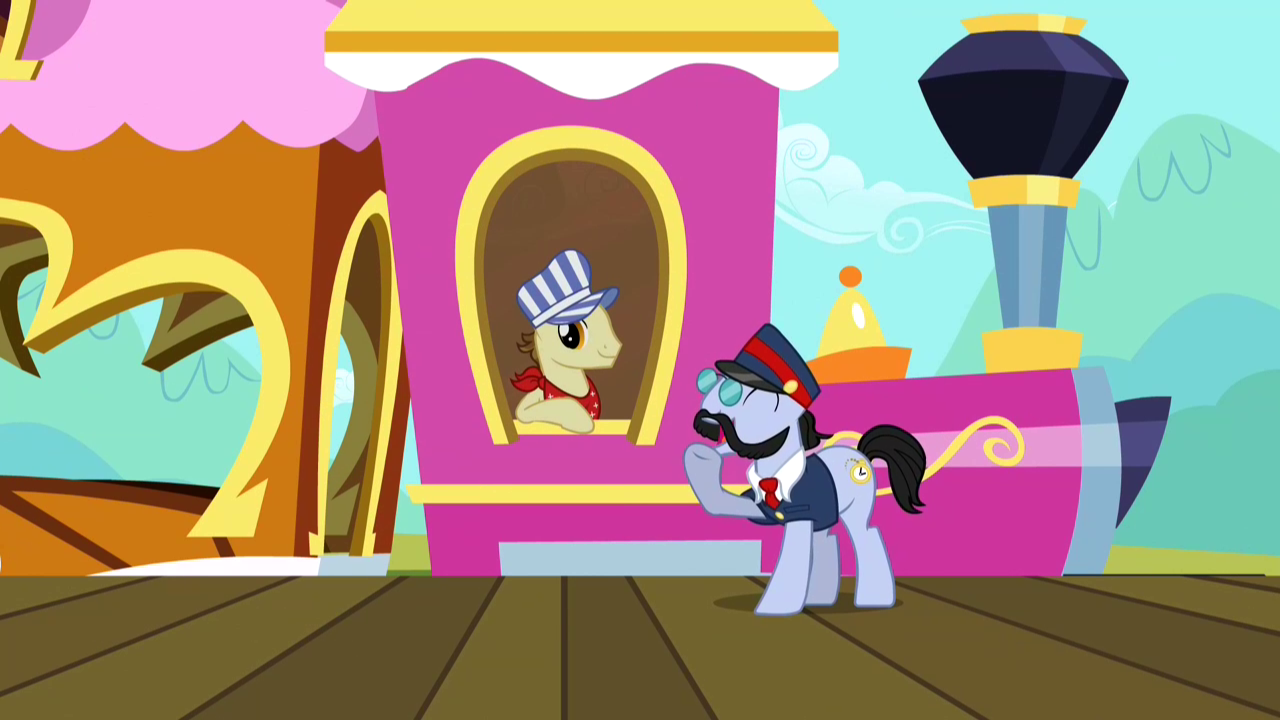 My little pony shop express train set