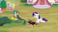 Gabby looks confused at Rarity S9E19