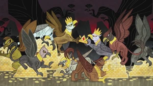 Griffons hoarding money S5E8