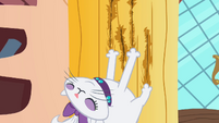 Opal scratching the curtain S3E11