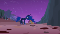 Princesa Luna y Scootaloo