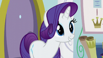Rarity "in keeping with my" S5E14
