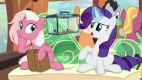 Rarity "weave my star spider sash" S9E26.png (1.1 MB) Rarity "weave my star spider sash" S9E26