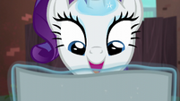 Rarity gasps with delight S5E16