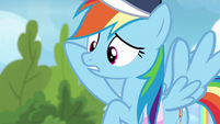 Rainbow Dash "her wing was under his" S6E24