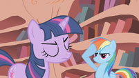 Twilight explains the plan to the girls.
