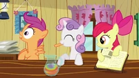 PLUCK! Ow!