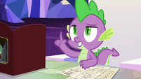 Spike "Transform Into Root Vegetable spell" S6E17