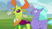 Thorax and Seaspray see the giant monster S8E1